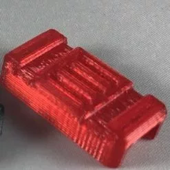 B3DMEDEPRED Brain3d ESC Protector, Medium, Red