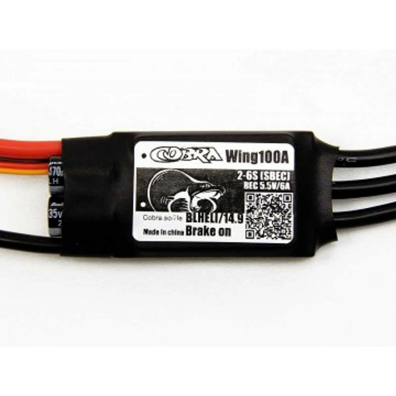 INDC-100A-WING Cobra 100A FPV Wing ESC With 6A Switching BEC - Image 2