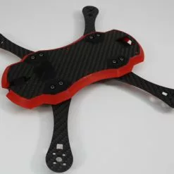 OAS33001EK-R OAS Hobby Stealth 330mm Low Profile Racing Quadcopter Basic Kit, Red