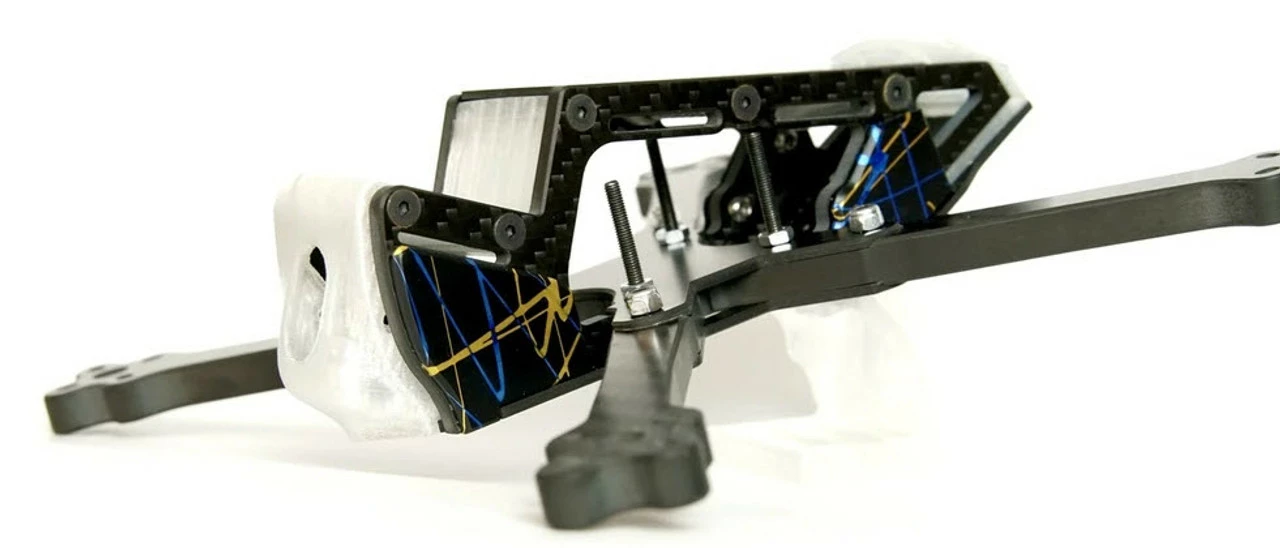 REBEL6GRAFFBLYL REBEL Graffiti 6" Blue/Yellow Frame